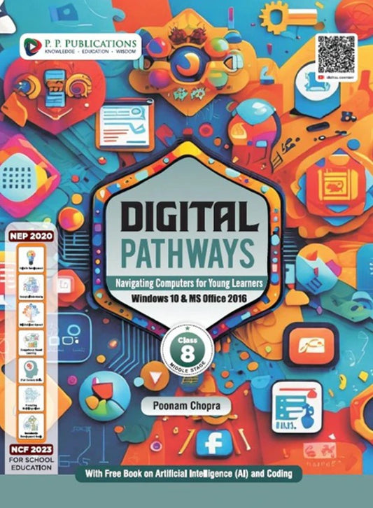 PP Digital Pathways Windows 10 & MS Office 2016 Class 8