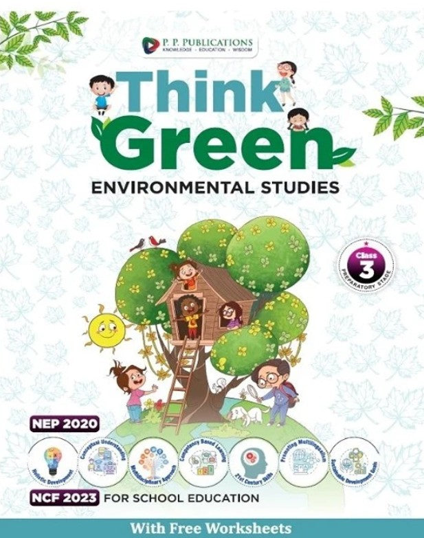 PP Think Green Environmental Studies Class 3 2025 Edition