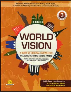 PP World Vision A Book of General Knowledge With Value Education Class 3