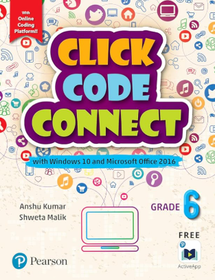 Pearson Click Code Connect Class 6