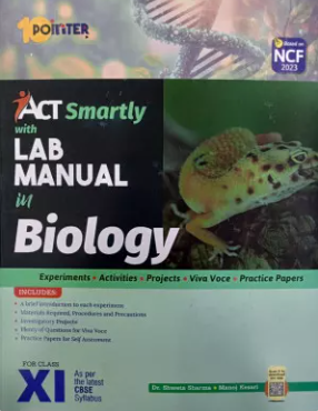Pointer Biology Lab Manual Class 11 For CBSE Board