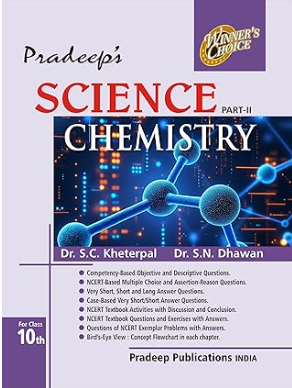 Pradeep's Science Chemistry Part- II Class 10 2025-26 Edition