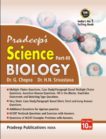 Pradeeps's Science Biology Part- III Class 10