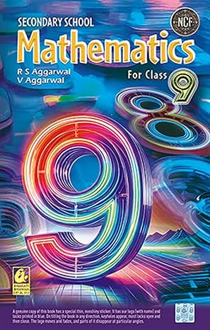 RS Aggarwal Mathematics Class 9 | CBSE | 2027 Edition