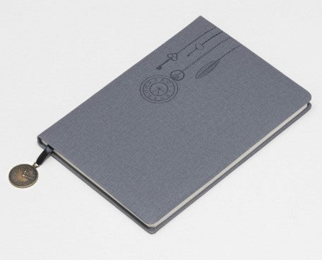 REGAL Signature A-5 PU Leather Notebook Diary, Embossed design hardcover Journal with metal bookmark,192 pages 80 gsm with 3 Colour Separator Sheets