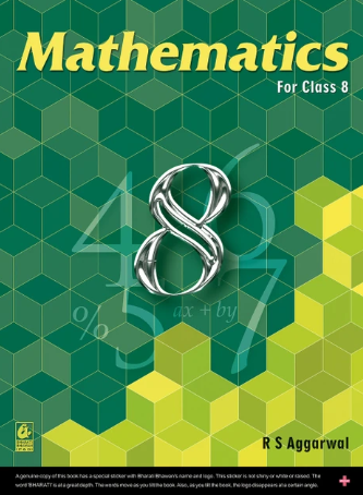 RS Aggrawal Mathematics Class 8