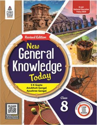 S. Chand Revised Edition New General Knowledge Today Class 8