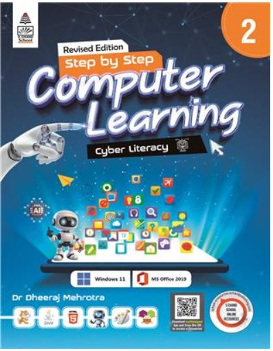 S.Chand Step by Step Computer Learning Revised Edition Class 2