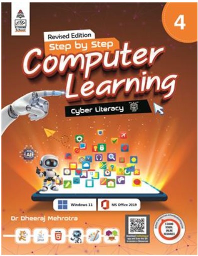 S.Chand Step by Step Computer Learning Revised Edition Class 4