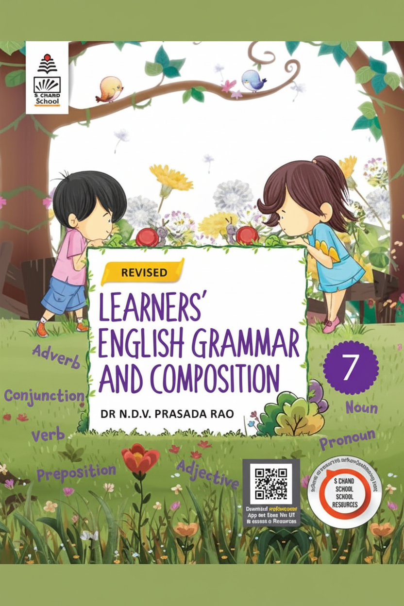 S Chand Revised Learners English Grammar & Composition Class 7