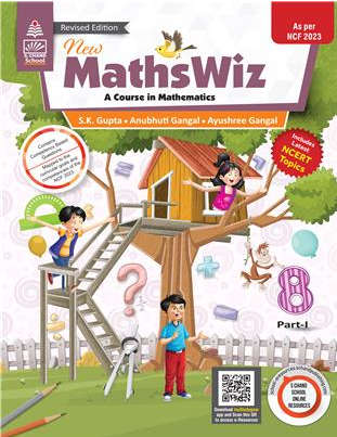S chand New Maths Wiz A Course in Mathematics Class 8 Part- I