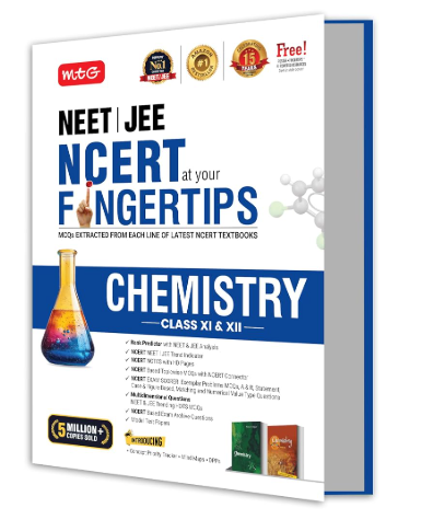 MTG NCERT at your FINGERTIPS Chemistry For NEET & JEE Exam 2026-2027