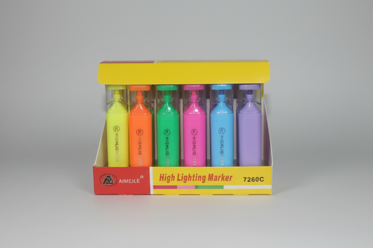 Aimeile Highlighting Marker ( Available in 6 different neon colours )
