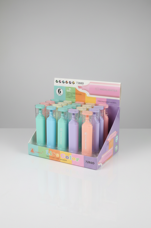 Aimeile Highlighting Markers ( Available in 6 different Pastel colours )