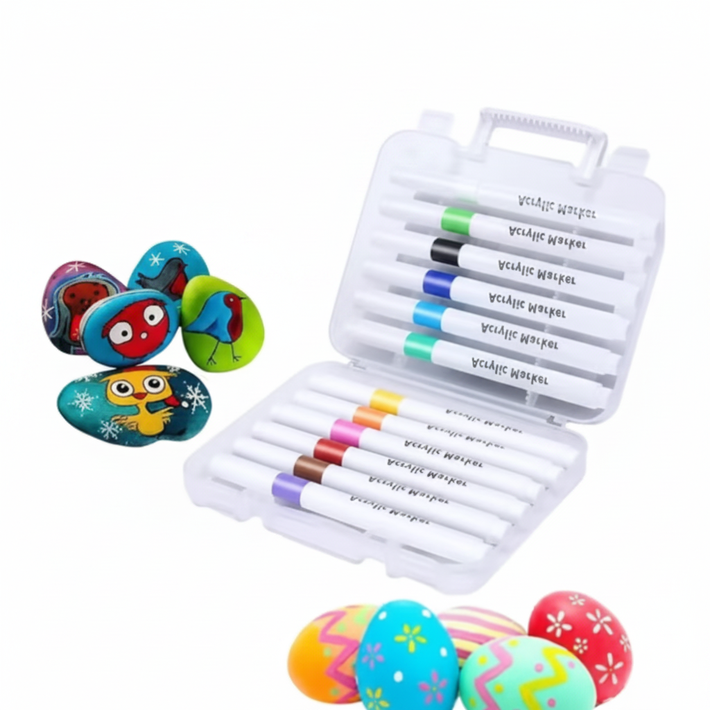 Carry On Acrylic Markers Pack of 12 Colour Marker