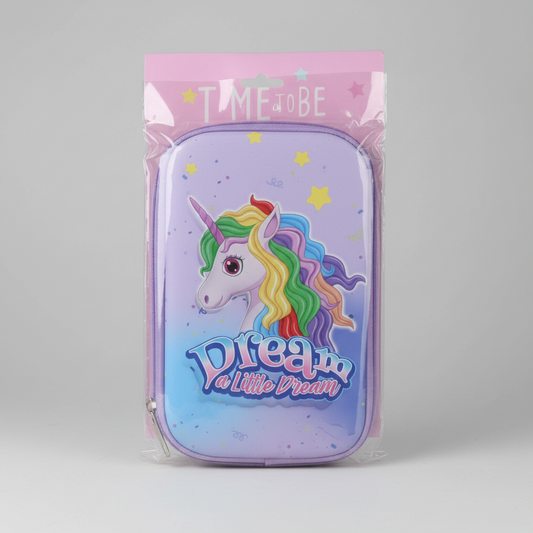 Unicorn Fabric Pencil Box