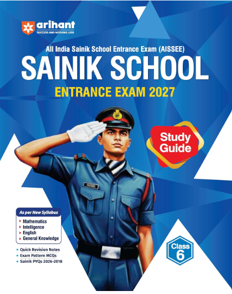 Arihant Sainik School Entrance Book Class 6 2027 Edition
