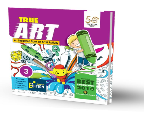 Souvenir True ART An Integrated Book On Art & Activity Class 3 2025