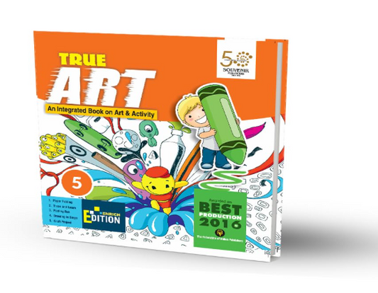 Souvenir True ART An Integrated Book On Art & Activity Class 5 2025