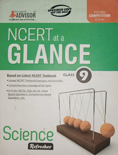 Student Advisor NCERT at a Glance Science Refresher Class 9