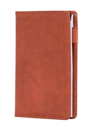 Travel Organizer with Passport and Card Holders, Notepad, 7 Slots, Soft PU Material