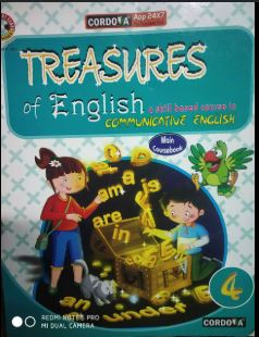 Cordova  Treasures of English a Skill based course in Communicative English Class 4