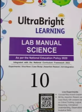 UltraBright Learning Lab Manual Science Class 10