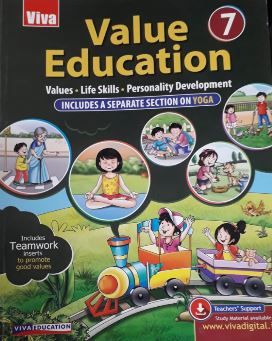 Viva Value Education Includes A Separate Section On Yoga class 7
