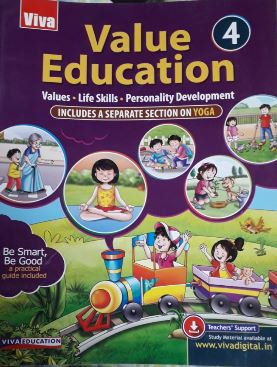 Viva Value Education Includes A Separate Section On Yoga class 4