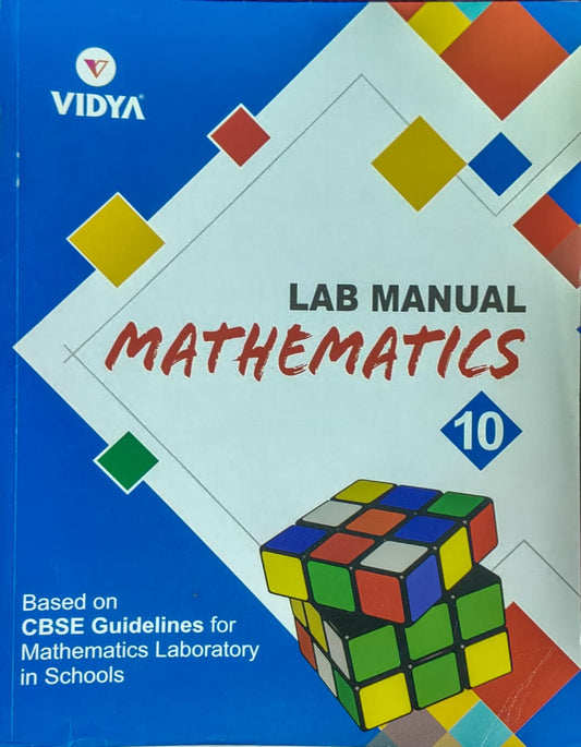 Vidya Lab Manual Mathematics Class 10