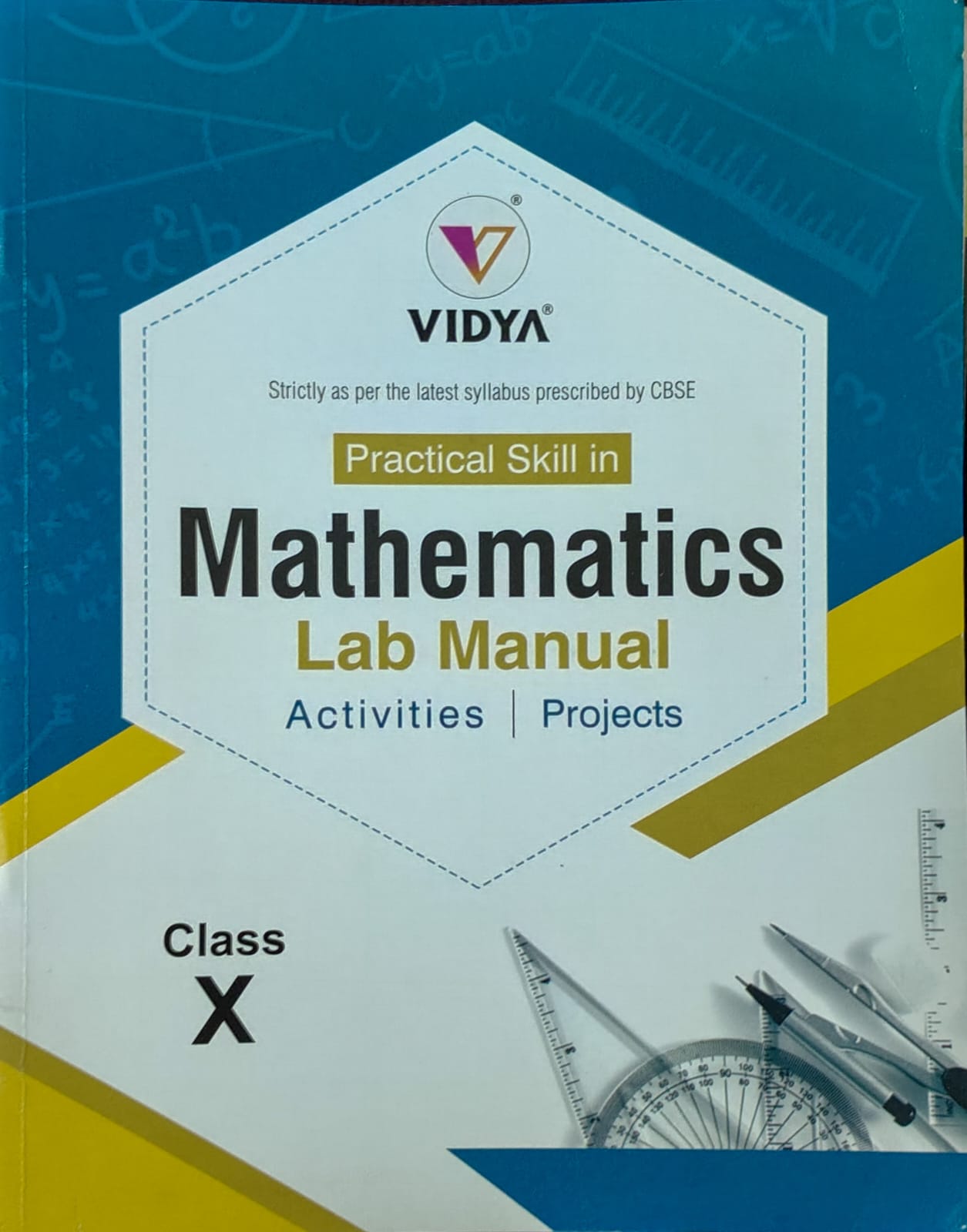 Vidya Mathematics Lab Manual Class 10