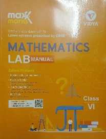 Vidya Maxxmarks Mathematics Lab Manual Class 6
