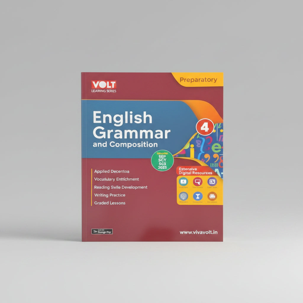 Volt English Grammar and Composition class 4
