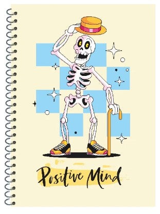 WOW Positive Mind A5 Spiral 100 Pages
