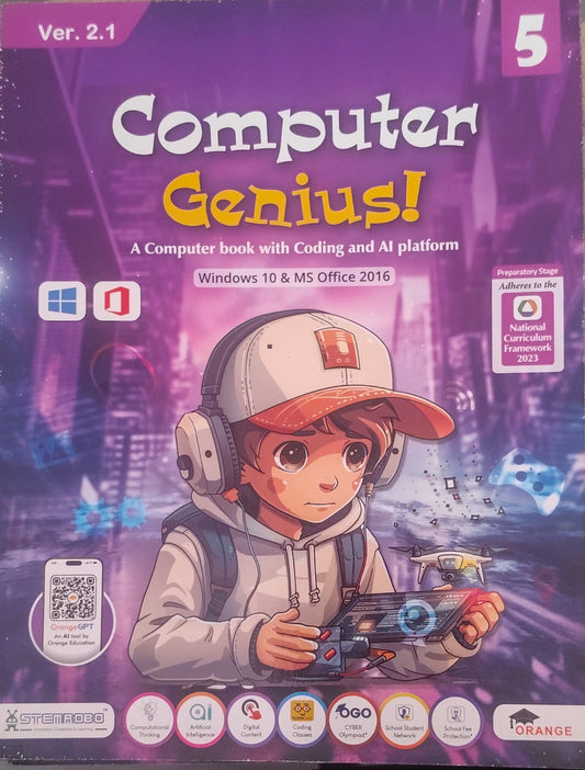 Orange Computer Genius Ver-2.1 Class 5
