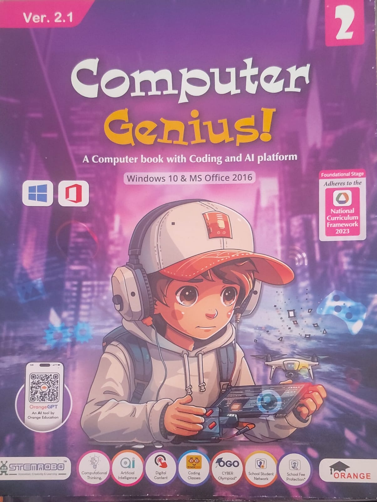 Orange Computer Genius Ver-2.1 Class 2