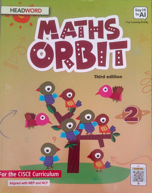 HeadWord Maths Orbit Third Edition Class 2