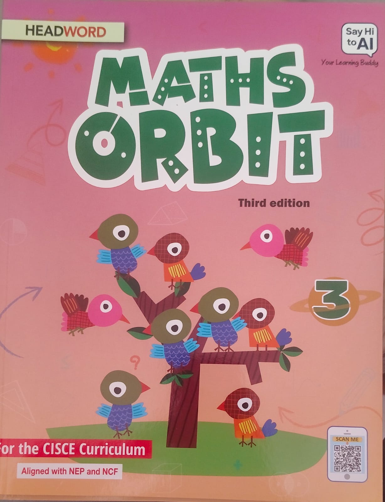 HeadWord Maths Orbit Third Edition Class 3