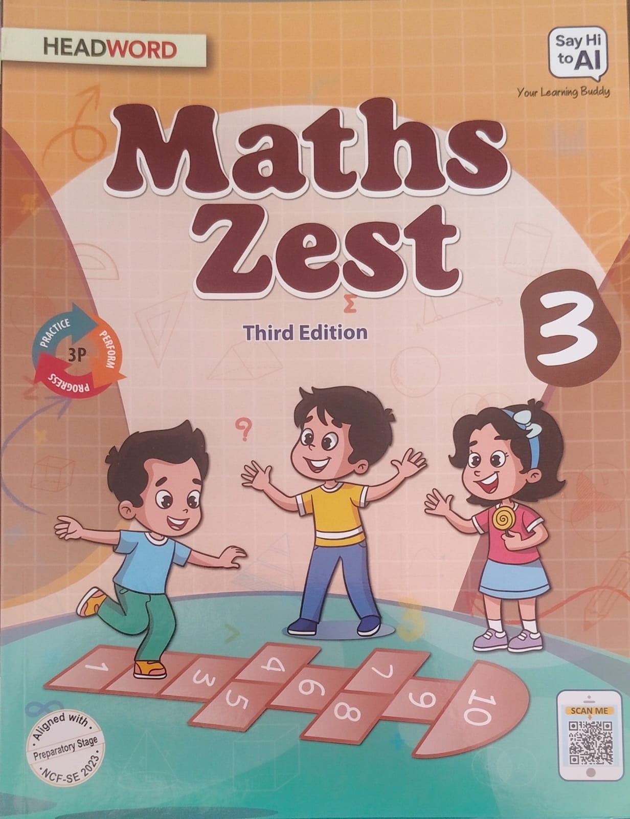 HeadWord Maths Zest Third Edition Class 3