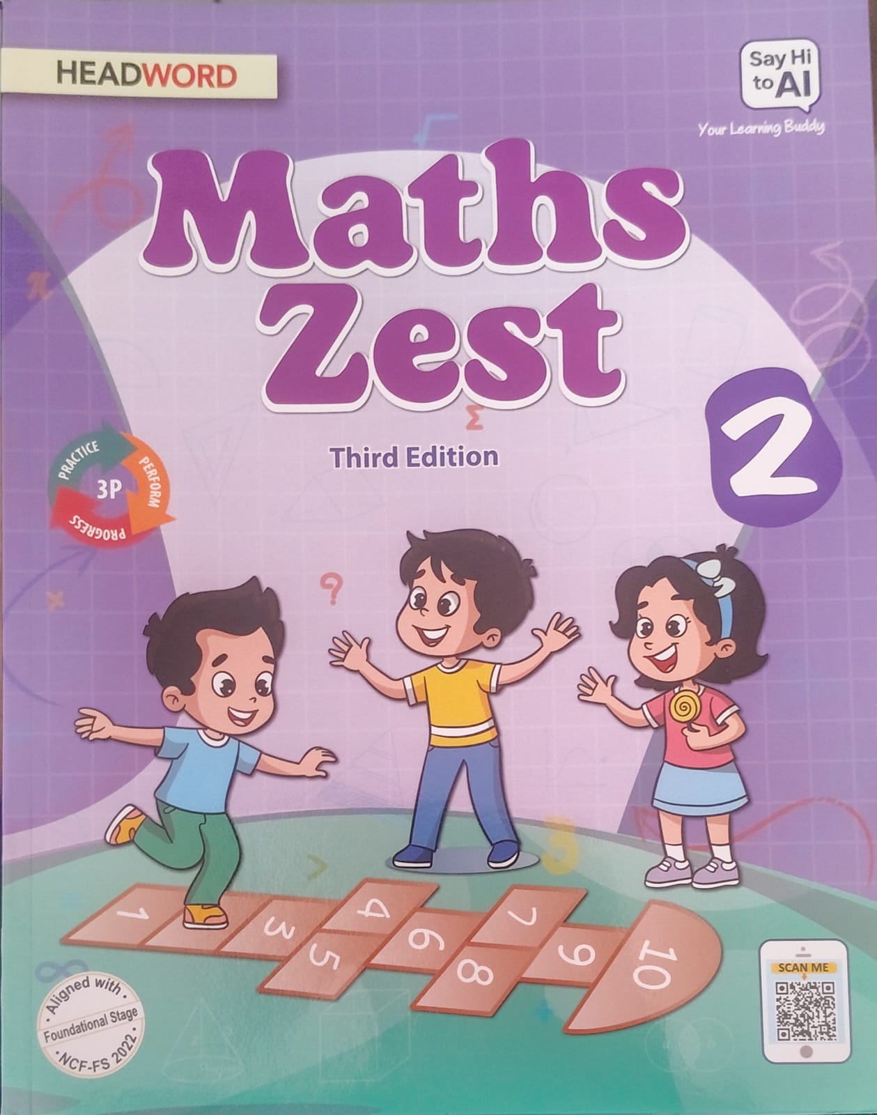 HeadWord Maths Zest Third Edition Class 2