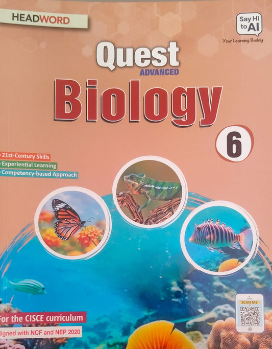 Headword Quest Advanced Biology Class 6