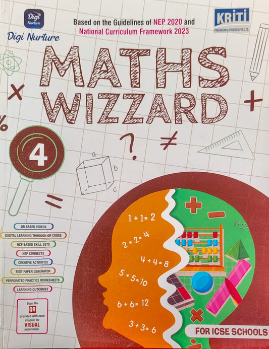 Kriti Maths Wizzard Class 4