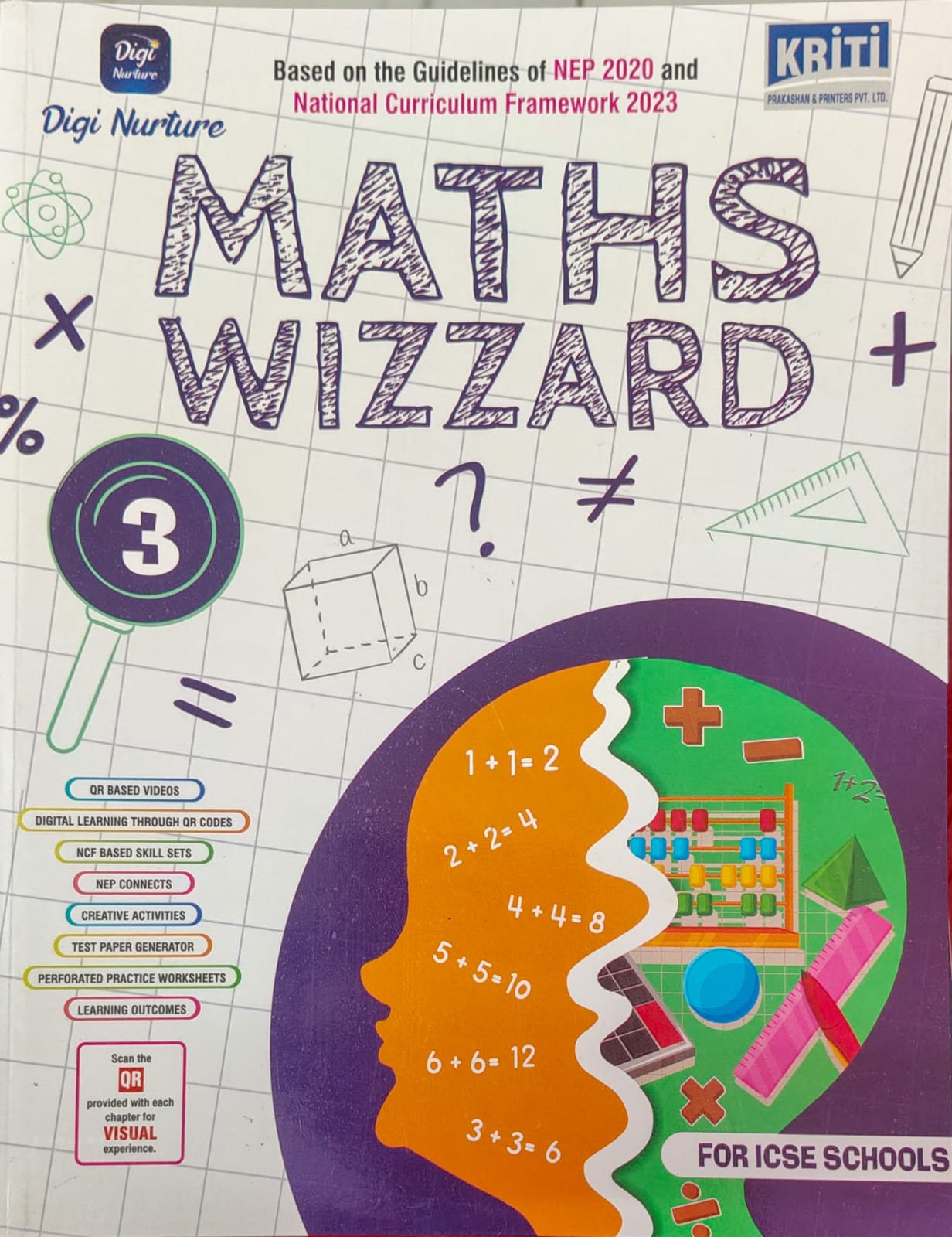 Kriti Maths Wizzard Class 3