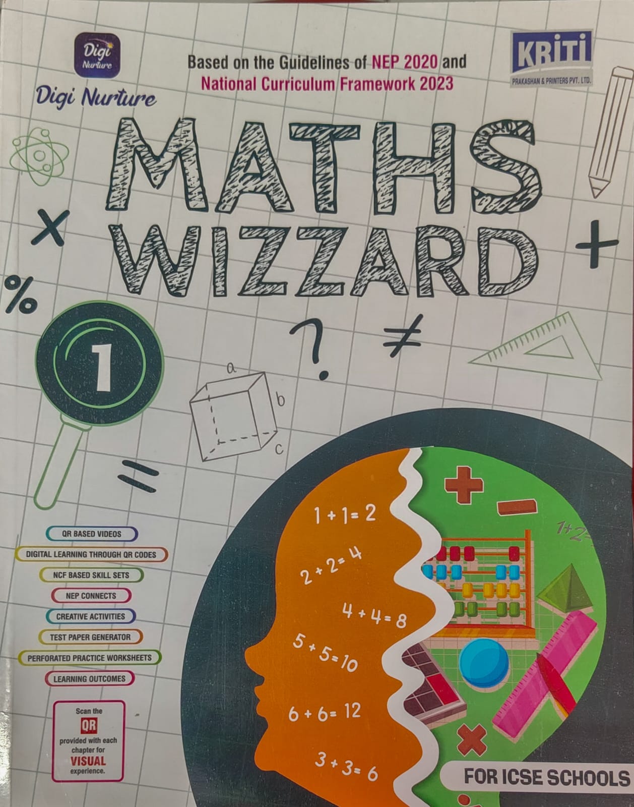 Kriti Maths Wizzard Class 1