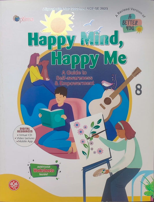 Optima Happy Mind Happy Me Class 8