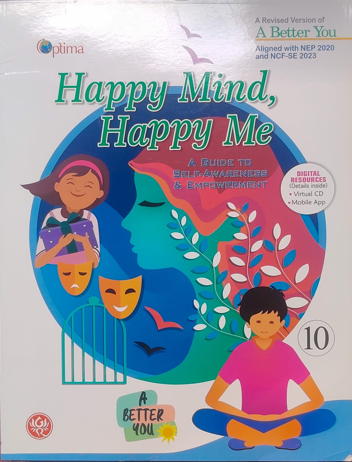 Optima Happy Mind Happy Me Class 10