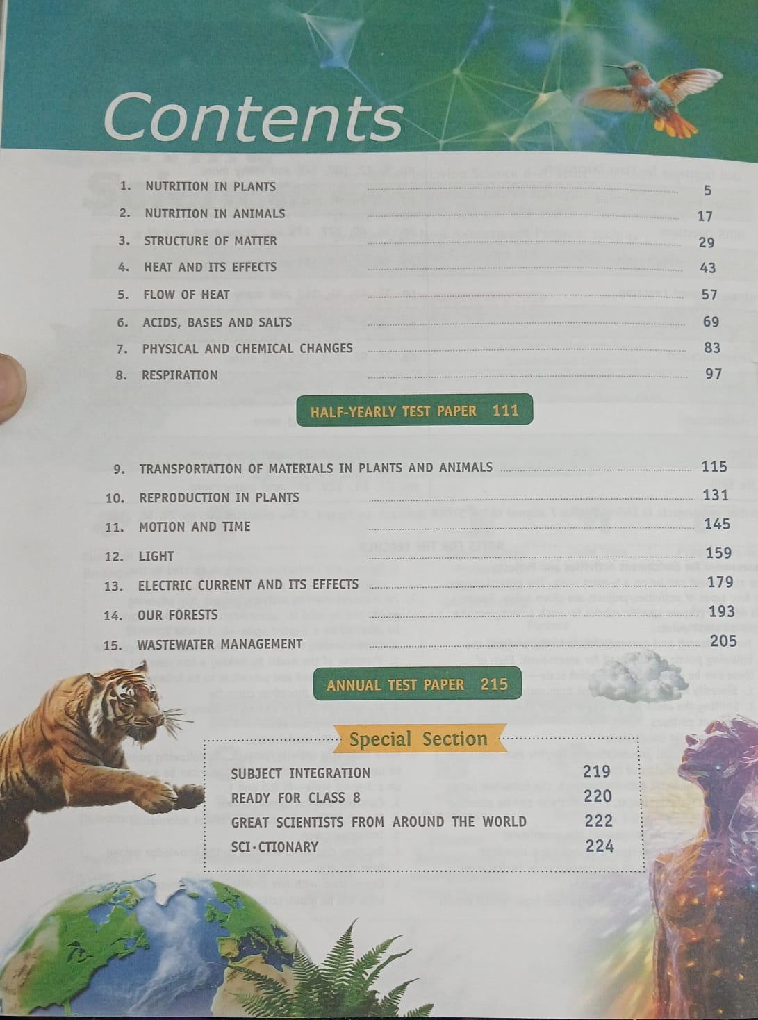 Ratna Sagar Living Science Class 7 2025