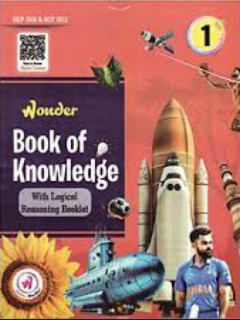Wonder Book of Knowledge with Logical Reasoning Booklet Class 1