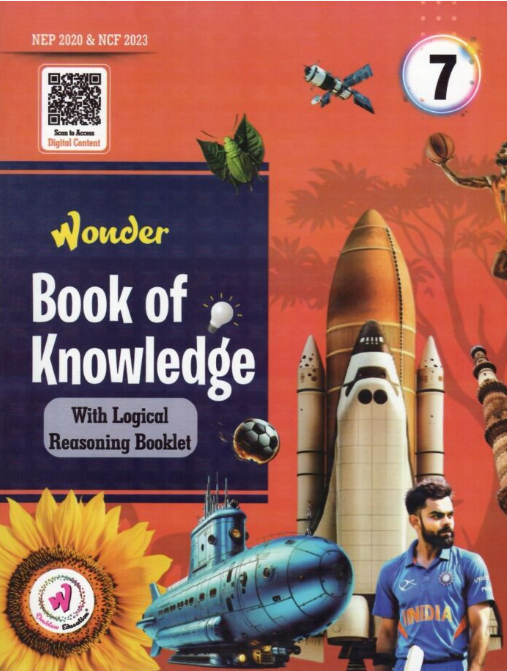 Wonder Book of Knowledge with Logical Reasoning Booklet Class 7