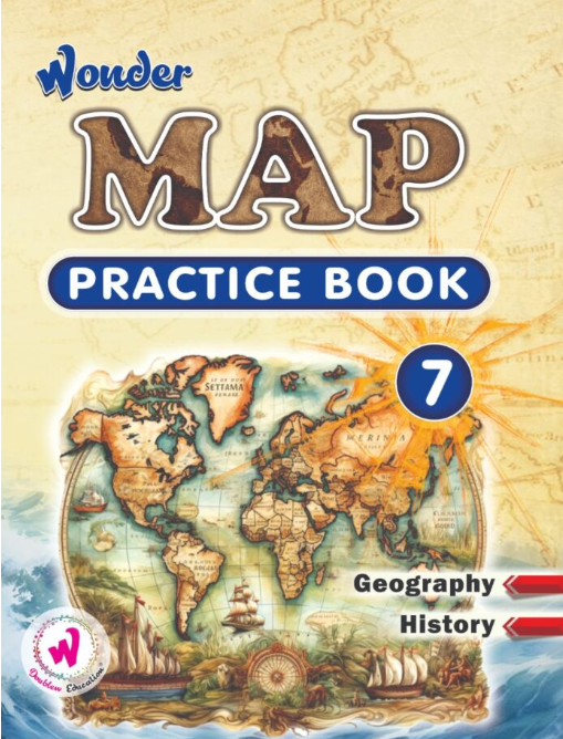 Wonder Map Practice Book Class 7